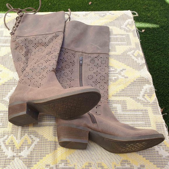 Not Rated  / Tall boots / Hermosa- Taupe #6 - Picture 2 of 8